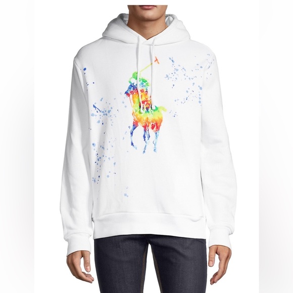 Polo Ralph Lauren Other - NWT Polo Ralph Lauren Graphic Fleece Hoodie